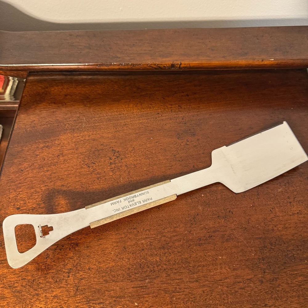 Vernco Spatula Stainless Steel Japan Wood Handle Can Opener Advertisement